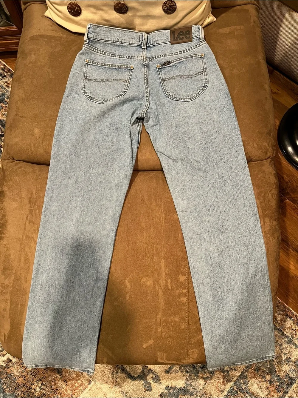 Lee Men’s Bootcut Jeans in Regular Fit and Light Wash
